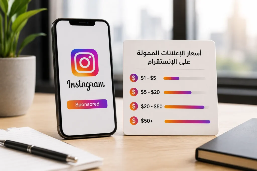 اسعار الاعلانات الممولة على الانستقرام